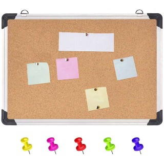 BAKAJI Τετράγωνος Πίνακας Φελλού με Αλουμινένιο Πλαίσιο για Τοίχο ... BAKAJI Τετράγωνος Πίνακας Φελλού με Αλουμινένιο Πλαίσιο για Τοίχο ...