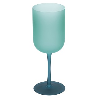 Villa DEste  Σετ 6 ποτήρια 450 ml από γυαλί με εφέ frosted Color Sh...