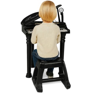 BAKAJI Παιδικό Παιχνίδι Πιάνο Μαύρο με 31 Πλήκτρα και Μικρόφωνο 028... BAKAJI Παιδικό Παιχνίδι Πιάνο Μαύρο με 31 Πλήκτρα και Μικρόφωνο 028...