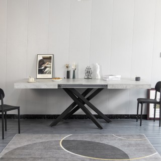 Shally Dogan Επεκτεινόμενο Τραπέζι Κουζίνας 90 x 140 έως 220 cm Τσ... Shally Dogan Επεκτεινόμενο Τραπέζι Κουζίνας 90 x 140 έως 220 cm Τσ...