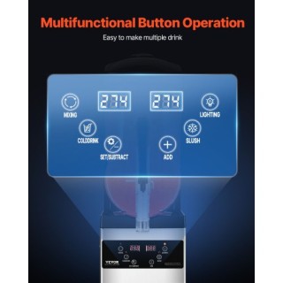 VEVOR  Μηχανή Σλάσι 12L για Μαργαρίτες & Παγωμένα Ροφήματα  SYXRJX1...