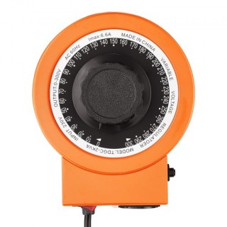 VEVOR 2000VA Μετασχηματιστής Τάσης 6.6A 0-300V Ρυθμιστής LCD CE  KB...