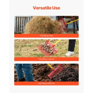 VEVOR Ανταλλακτική Κεφαλή Πιρούνας Κοπριάς 18 Δόντια (6 Τεμάχια) HY... VEVOR Ανταλλακτική Κεφαλή Πιρούνας Κοπριάς 18 Δόντια (6 Τεμάχια) HY...