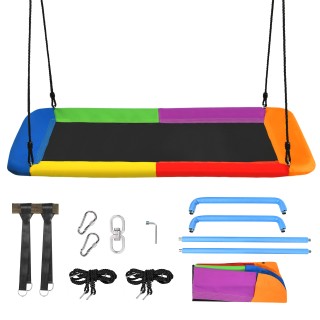 Costway Παιδική Κούνια Δέντρου με Ρυθμιζόμενο Ύψος και Ανθεκτικό Μ... Costway Παιδική Κούνια Δέντρου με Ρυθμιζόμενο Ύψος και Ανθεκτικό Μ...