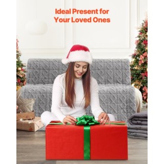 VEVOR Βαρύ Κουβέρτα 20lb 60 x 80 in Queen Size Sherpa Fleece JZMTYG... VEVOR Βαρύ Κουβέρτα 20lb 60 x 80 in Queen Size Sherpa Fleece JZMTYG...