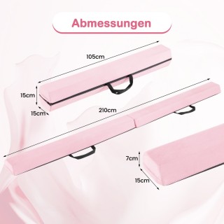 Costway Πτυσσόμενη Δοκός Ισορροπίας 210 εκ. με Αφαιρούμενο Κάλυμμα ... Costway Πτυσσόμενη Δοκός Ισορροπίας 210 εκ. με Αφαιρούμενο Κάλυμμα ...