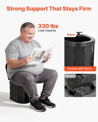 VEVOR Φορητή Τουαλέτα με Σκηνή Ιδιωτικότητας, 150kg, Αναδιπλούμενη ... VEVOR Φορητή Τουαλέτα με Σκηνή Ιδιωτικότητας, 150kg, Αναδιπλούμενη ...