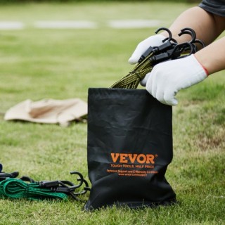 VEVOR Σετ 32 Επίπεδων Ιμάντων Bungee 17mm με Γάντζους J - Βαρέως Τύ... VEVOR Σετ 32 Επίπεδων Ιμάντων Bungee 17mm με Γάντζους J - Βαρέως Τύ...