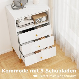 Πολυλειτουργική Συρταριέρα Αποθήκευσης με 3 Συρτάρια και Ντουλάπι 6... Πολυλειτουργική Συρταριέρα Αποθήκευσης με 3 Συρτάρια και Ντουλάπι 6...