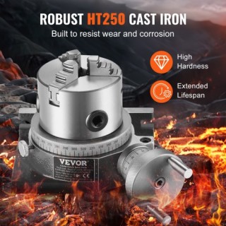 Τραπέζι Περιστροφής VEVOR 100mm για Φρέζες, Οριζόντιο-Κάθετο, με Τσ... Τραπέζι Περιστροφής VEVOR 100mm για Φρέζες, Οριζόντιο-Κάθετο, με Τσ...