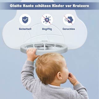 Costway Παιδική Παιδική Χαρά 3-σε-1 με Μπάσκετ, Ποδόσφαιρο & Γκολφ ...