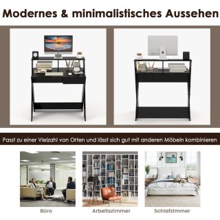 Costway Μοντέρνο Γραφείο Υπολογιστή με Εργονομική Ανύψωση Οθόνης κ... Costway Μοντέρνο Γραφείο Υπολογιστή με Εργονομική Ανύψωση Οθόνης κ...