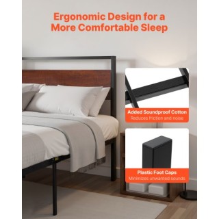 Διπλό Μεταλλικό Κρεβάτι με Κεφαλάρι & Αποθήκευση 2006 x 1375 x 990 ...