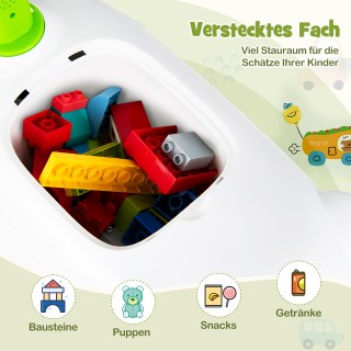 Costway Παιδικό Όχημα Ολίσθησης με Κορνάκι & Αποθηκευτικό Χώρο Πράσ... Costway Παιδικό Όχημα Ολίσθησης με Κορνάκι & Αποθηκευτικό Χώρο Πράσ...