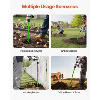 VEVOR Τρυπάνι Auger 1.57 x 31.1 ιντσών για Δημιουργία Τρυπών στη Γη... VEVOR Τρυπάνι Auger 1.57 x 31.1 ιντσών για Δημιουργία Τρυπών στη Γη...