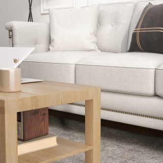 HOMCOM Ορθογώνιο Τραπεζάκι Σαλονιού με Ευρύχωρη Επιφάνεια, 90×45×44... HOMCOM Ορθογώνιο Τραπεζάκι Σαλονιού με Ευρύχωρη Επιφάνεια, 90×45×44...