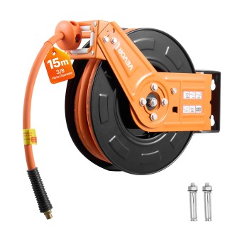 VEVOR Αυτόματος Αναδιπλούμενος Αεροσωλήνας 15μ x 9,5mm με Μέγιστη Π...