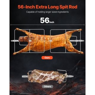VEVOR Ψησταριά με Σούβλα για Ψήσιμο BBQ Γουρουνιού, Αρνιού, Κοτόπου... VEVOR Ψησταριά με Σούβλα για Ψήσιμο BBQ Γουρουνιού, Αρνιού, Κοτόπου...
