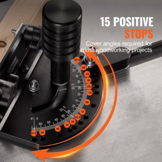 VEVOR Προηγμένος Γωνιομετρητής Ακριβείας, Κατάλληλος για Τυπική Υπο... VEVOR Προηγμένος Γωνιομετρητής Ακριβείας, Κατάλληλος για Τυπική Υπο...