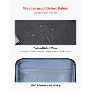 VEVOR Επεκτάσιμη Μαύρη Βαλίτσα Καμπίνας 51cm με Ρόδες Spinner BYKST... VEVOR Επεκτάσιμη Μαύρη Βαλίτσα Καμπίνας 51cm με Ρόδες Spinner BYKST...