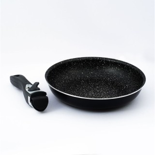 Herzberg Σετ Μαγειρικών Σκευών 7 τεμαχίων με πέτρινη επίστρωση και ...