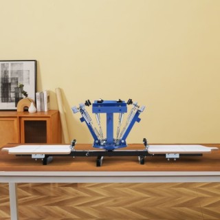 Μηχανή Μεταξοτυπίας 4 Χρωμάτων 2 Σταθμών VEVOR  SYJTTSSYZZ42J5IMGV0