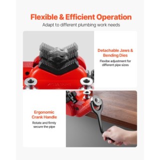 VEVOR Ανθεκτική Αλυσίδα Βάσης για Σωλήνες 1/4 έως 6 ιντσών GLHQ146I...