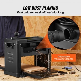 VEVOR Πλάνη Πάχους, 13 Επιτραπέζια, 15-Amp, 2000W, Χαμηλού Θορύβου ...