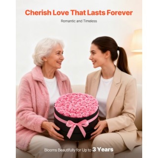 VEVOR Αιώνια Λουλούδια: 50 Αποθηκευμένα Ρόδα σε Κουτί - Αθάνατο Μπο... VEVOR Αιώνια Λουλούδια: 50 Αποθηκευμένα Ρόδα σε Κουτί - Αθάνατο Μπο...