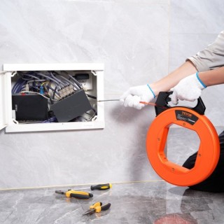 VEVOR 125 πόδια Ψαροταινία PET 3/16 ιντσών με Εργονομική Λαβή DJPYD... VEVOR 125 πόδια Ψαροταινία PET 3/16 ιντσών με Εργονομική Λαβή DJPYD...