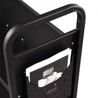 Καρότσι Βιβλίων VEVOR 150kg 790 x 385 x 1250 mm, Μαύρο LXTSGTCHS3... Καρότσι Βιβλίων VEVOR 150kg 790 x 385 x 1250 mm, Μαύρο LXTSGTCHS3...