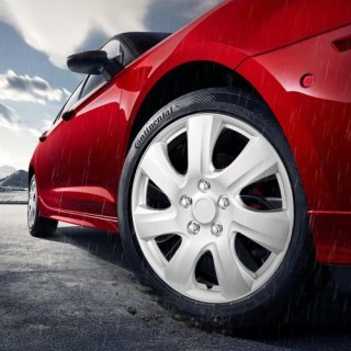 VEVOR  Σετ 4 Καπάκια Ζάντας 16 Ανθεκτικά για Όλες τις Καιρικές Συνθ...