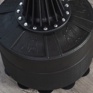 Τσάντα μποξ HOMCOM με ρυθμιζόμενο ύψος με μπίλια διάτρησης και γεμι...