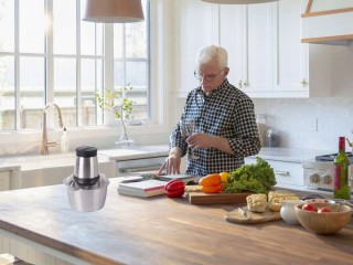 Verk Group Ηλεκτρικός τεμαχιστής φρούτων, ψιλοκοπτήρι λαχανικών, μπ...