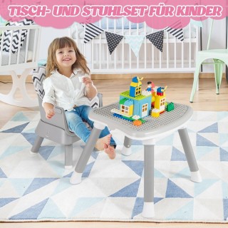 Costway Πολυλειτουργική Καρέκλα Φαγητού 6-σε-1 για Μωρά και Νήπια A...