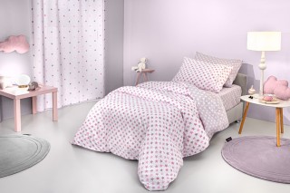 Guy Laroche Σετ 3τμχ Παιδικά Σεντόνια Cosmos Pudra 165x250, 1110092...