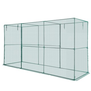 VEVOR Υψηλό Αντιανεμικό Κλουβί Καλλιέργειας 3.56 x 1.2 x 1.94 m με ...