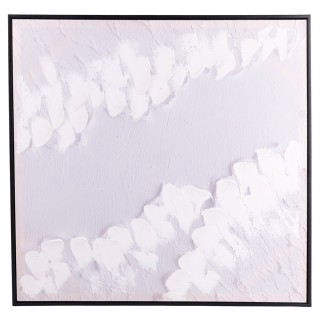 Galileo Πίνακας με πλαίσιο 60x60 cm White Sibilla 5920435 Τυχαία Επ...