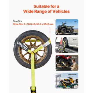 VEVOR Σετ Δεσιμάτων Τροχών Μοτοσικλέτας & Οχημάτων με Γάντζο Ισχύς ... VEVOR Σετ Δεσιμάτων Τροχών Μοτοσικλέτας & Οχημάτων με Γάντζο Ισχύς ...