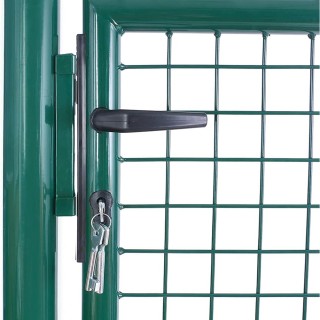 BAKAJI Πύλη Κήπου από Ατσάλι 100x150cm με Κλειδί 02001587 BAKAJI Πύλη Κήπου από Ατσάλι 100x150cm με Κλειδί 02001587