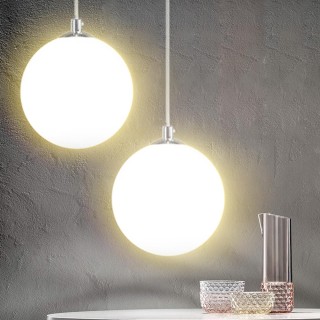 BAKAJI Φωτιστικό Κρεμαστό Σφαίρα 35 εκ Μοντέρνος Σχεδιασμός Καπέλο... BAKAJI Φωτιστικό Κρεμαστό Σφαίρα 35 εκ Μοντέρνος Σχεδιασμός Καπέλο...