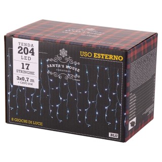 Kooper Τέντα 204 μπλε LED 17 σειρές 8 παιχνίδια φωτός εξωτερικής χρ...