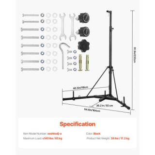 VEVOR Ρυθμιζόμενη Βάση Πυγμαχίας Βαρέως Τύπου από Ατσάλι SDZJSDJ465... VEVOR Ρυθμιζόμενη Βάση Πυγμαχίας Βαρέως Τύπου από Ατσάλι SDZJSDJ465...
