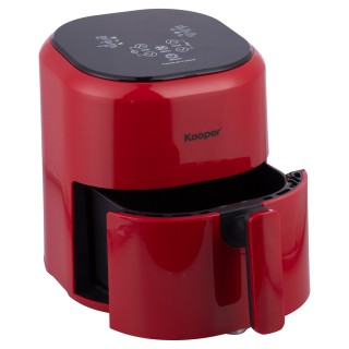 Kooper Φριτέζα αέρος 5 λίτρων με οθόνη αφής 1200 W κόκκινη Kooper 5...