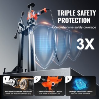 VEVOR Φορητό και Σταθερό Πυρηνοτρύπανο 2000W, Διάμετρος 0.8-6.3in ... VEVOR Φορητό και Σταθερό Πυρηνοτρύπανο 2000W, Διάμετρος 0.8-6.3in ...