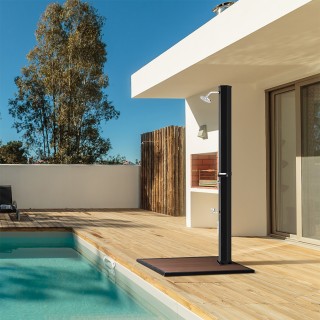 BAKAJI Εξαγωνική Ηλιακή Ντουζιέρα Κήπου 40Λ με Βάση για Σαπούνι, Κά... BAKAJI Εξαγωνική Ηλιακή Ντουζιέρα Κήπου 40Λ με Βάση για Σαπούνι, Κά...