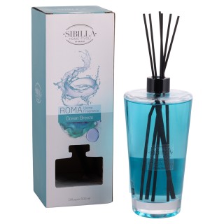 Galileo Διαχύτης χώρου 500 ml σε γυαλί με 6 ραβδιά από πολυεστέρα R...