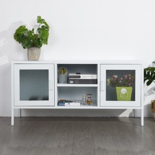 BAKAJI Ντουλάπι Κινητό Τηλεόρασης από Μέταλλο και Γυαλί Χαμηλό Έπι... BAKAJI Ντουλάπι Κινητό Τηλεόρασης από Μέταλλο και Γυαλί Χαμηλό Έπι...