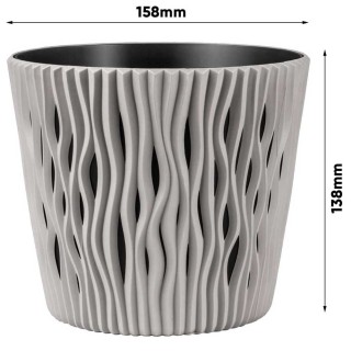 BAKAJI Μοντέρνα Διακοσμητική Ζαρντινιέρα 16cm για Λουλούδια & Φυτά ... BAKAJI Μοντέρνα Διακοσμητική Ζαρντινιέρα 16cm για Λουλούδια & Φυτά ...