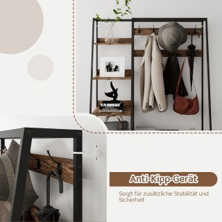 Costway Πολυλειτουργική Ντουλάπα Διαδρόμου με Ράφια, Κομότες και Π... Costway Πολυλειτουργική Ντουλάπα Διαδρόμου με Ράφια, Κομότες και Π...